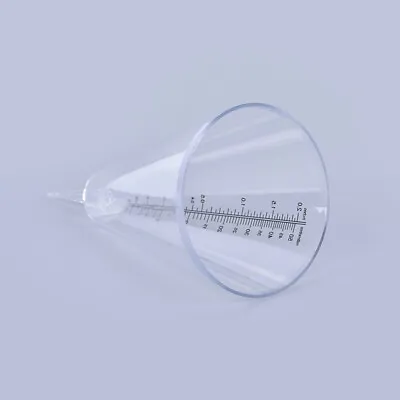 Cone Rain Gauge Measurement Ground Precipitation Garden Rainfall Measuring T. Sb • £5.93