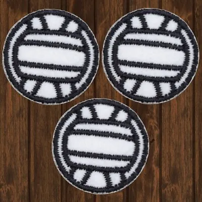 Mini Volleyball Embroidered Patch — 3-Pack — Iron On • $5.75