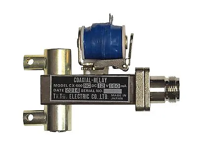 $124.95 • Buy New Tohtsu CX-600NC SPDT N Type Coaxial Antenna Relay 12 VDC Coil