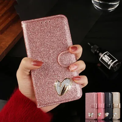 $6.99 • Buy Wallet FliP Case For Samsung S7 S8 S9 S10 S20 S21 Plus A71 A51 A12 Leather Cover