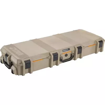 Pelican V730 Vault Tactical Rifle Case With Wheels Tan #VCV730-0000-TAN • $209.95