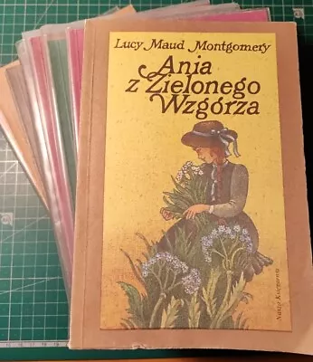 Polska Książka Ania Z Zielonego Wzgórza  Lucy Maud Montgomery Polish Book • £10
