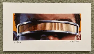 Geordi La Forge Star Trek Print Poster Mondo Eyes Without A Face Jason Edmiston • $149.99