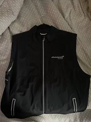 McLaren Of Denver Men’s Vest Cutter / Buck Large L Ferrari Mercedes F1 Racing • $21