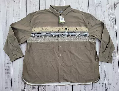 NWT Cabela's Legendary Chamois Shirt Dogs And Ducks Size 5XL (B12) • $30.40