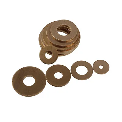 £14.88 • Buy M2 M2,5 M3 M4 -M20 Form A Flat Washers To Fit Metric Bolts & Screws Brass Copper