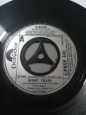 Visage 'Night Train/I'm Still Searching' 1982 7  Vinyl *NM* • $2.51