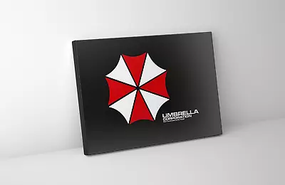 Umbrella Corporation Framed Canvas Resident Evil Art Print Wall Nemesis • £9.90