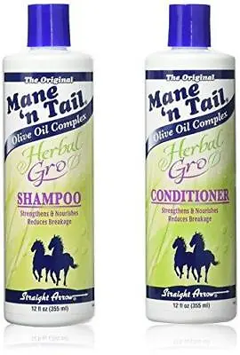 The Original Mane ‘n Tail Olive Oil Complex – Herbal Gro Shampoo + • $28.19