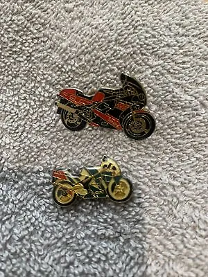 Yamaha Motorcycle Pin Badge Plus Suzuki Cute Vintage Badges • $12.27