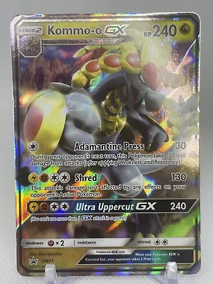 Kommo-o GX - SM Black Star Promo - #SM71 - MP/LP • $0.99