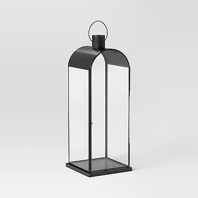 Tall Metal Lantern Black - Threshold • $17.99