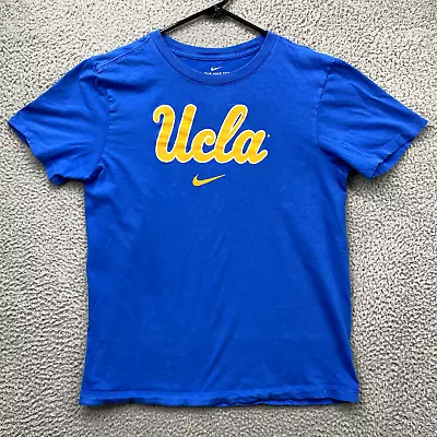 Nike UCLA Bruins Shirt Adult Small Blue Short Sleeve NCAA College Mens * • $9.44