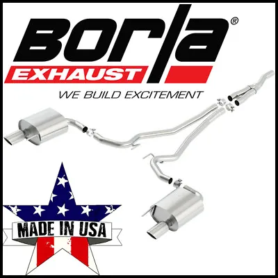 Borla S-Type Cat-Back Exhaust System Fits 15-24 Ford Mustang Coupe 2.3L EcoBoost • $1269.99