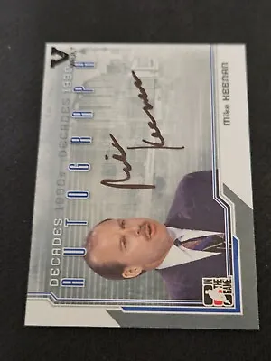 2012-13 In The Game Decades 1990’s Mike Keenan A-mk Auto Autograph • $21.85