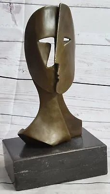 Picasso Male With Faces Cubism Design Outfit Bronze Sculpture Statue Figure Sale • $209.65
