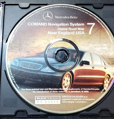 2000 Mercedes Benz Command Navigation GPS CD # 7 Map Disc Q6 46 0059 Ver. 7/00 • $39