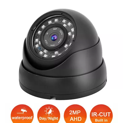 OCH 1080p CCTV Dome Camera AHD Camera Surveillance NTSC System For Bus Boat Car • £27.96