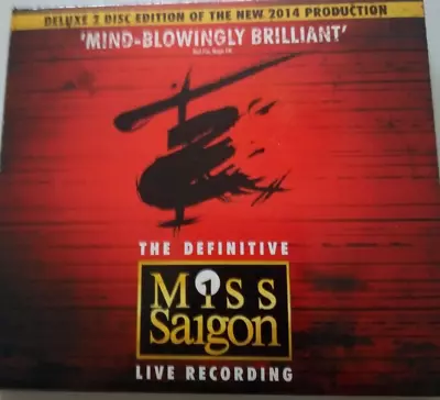 Miss Saigon The Definitive Live Recording Deluxe 2 Disc Cd Set • £9.99