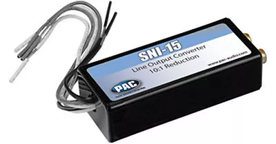 Pac Sni-15 2 Channel Adjustable Line Output Converter 10:1 Reduction New Audio   • $10.87