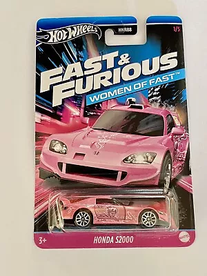 2024 HOT Wheels FAST & FURIOUS HONDA S2000 Women Of Fast  #1/5 PINK • $8