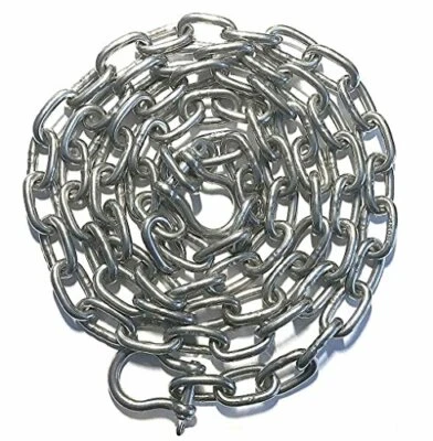 $34.99 • Buy Stainless Steel 316 Anchor Chain 5mm Or 3/16  By 6' Long With Quality Shackles