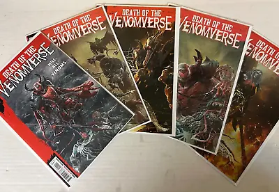 DEATH OF THE VENOMVERSE (2023 Marvel) #1-5 NM Full Run • $19.95