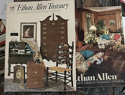 Vintage The Ethan Allen Treasury Furniture - Book Catalog 72nd Edition 70’s & 84 • $15