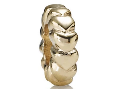 $221.37 • Buy 14k Gold Pandora Heart Spacer
