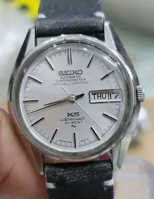 Vintage King Seiko Ks Special Chronometer 5246 Hi Beat Automatic 25j Men Watch  • $184.50