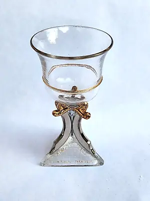 Antique Masonic Shriners Wine Glass Goblet 1900 Washington DC Syria Pitt. Temple • $69.95