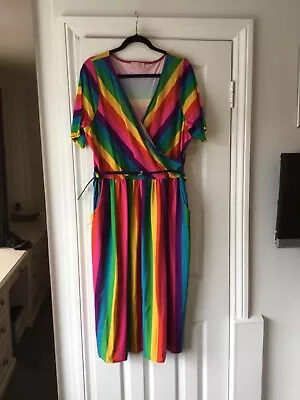 Rainbow /Pride Dress 18 • £22