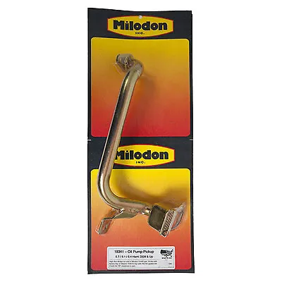 Milodon 18341 Oil Pump Pick-Up Mopar Gen Iii Hemi Mid-Sump Oil Pump Pickup Stre • $159.54