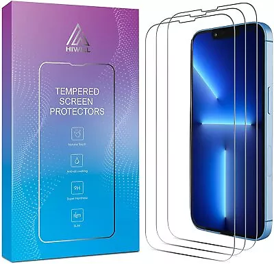 3 PACK 9H Tempered Glass Screen Protector For Apple IPhone 15 Pro Max 14 13 12 • $7.99