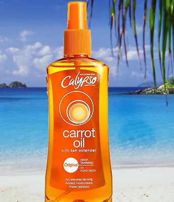 Carrot Oil SPF 0 Deep Tanning Oil Sun Oil Bronzing Oil Tan Accelerator Oil  • £8.50