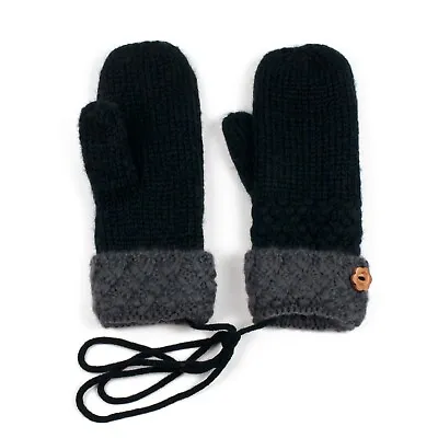 £7.99 • Buy Nordic Style Womens Ladies Winter Gloves Insulated Extra Warm Fingerless Mittens