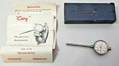 VINTAGE Cary Medical Thermometer Made Switzerland Model 84555 ~ Box Instructions • $109.99