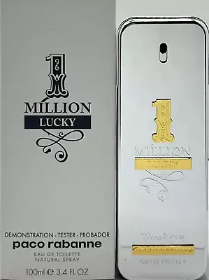 Paco Rabanne 1 Million Lucky Eau De Toilette Spray For Men 3.4 Oz / 100 Ml • $98.99