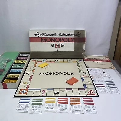 Monopoly 1935 Deluxe 1st First Edition Classic Board Game Reproduction Retro • $18.99