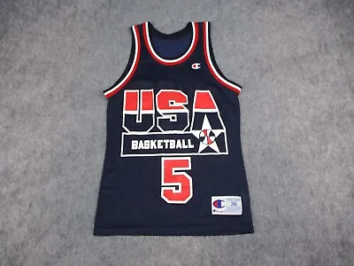 VTG USA Basketball Jersey Mens 36 Small Champion Mark Price Dream Team Olympic 5 • $47.99