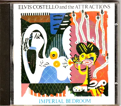 ELVIS COSTELLO AND THE ATTRACTIONS – Imperial Bedroom (CD 1984) FREE POST • $17