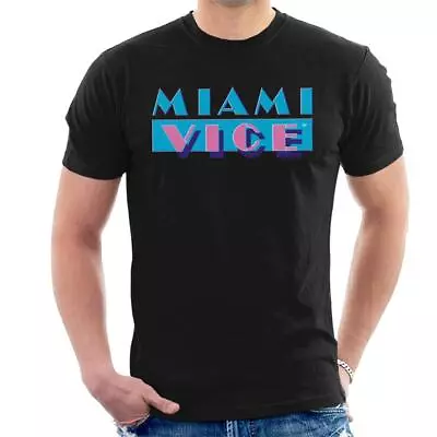 Miami Vice Classic Logo Men's T-Shirt • £17.95