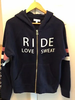 $65 • Buy Peloton Hooded Full Zip Sweatshirt - Women Medium - Ride Love Sweat
