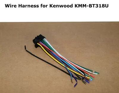 Wire Harness For Kenwood Kmmbt318u Kmm-bt318u Free Fast Shipping  • $7.45