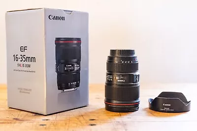 USED Canon EF 16-35mm F4L IS USM Lens • £400