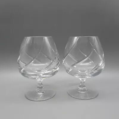 Mikasa Crystal Olympus Brandy Glasses - Set Of Two • $59.99