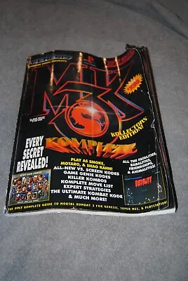 Mortal Kombat 3 Komplete Kollector's Edition Strategy Guide By GameFan Books • $7.99