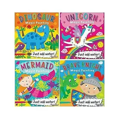 Squiggle Children's Magic Painting Books - 4 Designs  To Chose From • £2.50