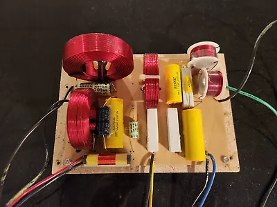 $15 • Buy DIY Speaker Builders Parts Crossover, Capacitors, Resistors And Inductors - Last