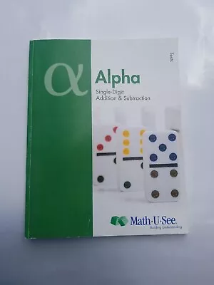 Alpha Single-Digit Addition & Subtraction Tests Math U See UNUSED • $5.49